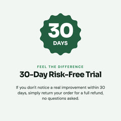 30-day risk-free trial: money-back guarantee