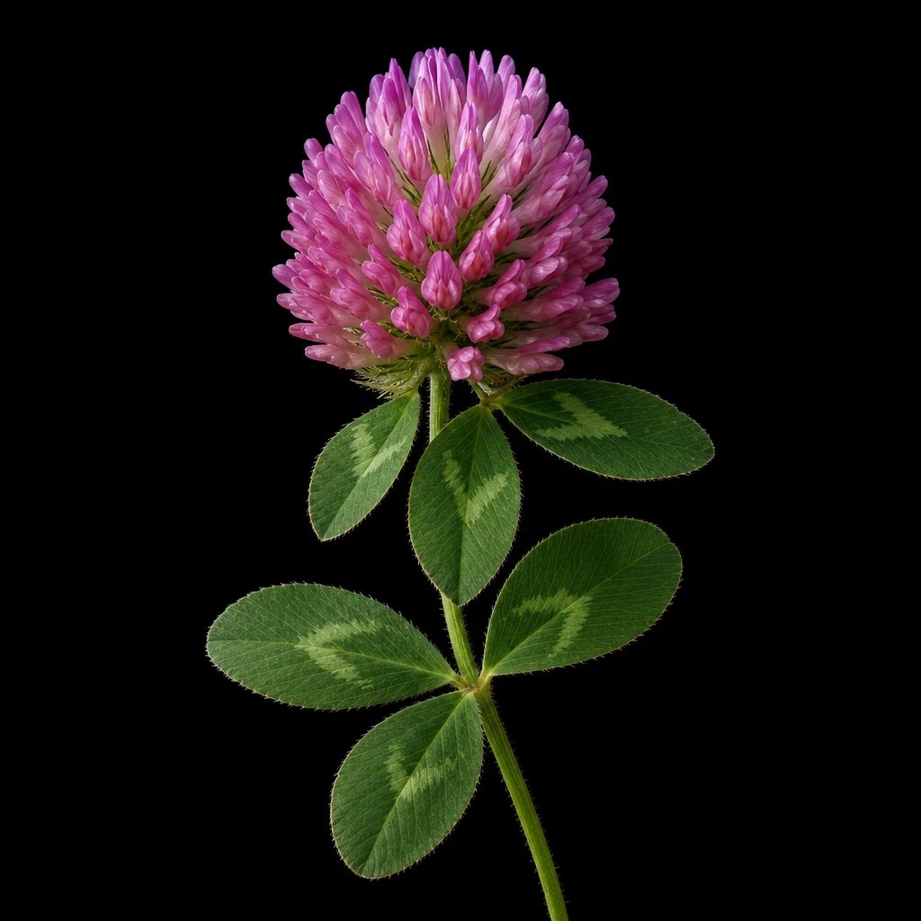 Red clover blossom
